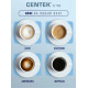 Кофемашина Centek CT-1190 серый/черный