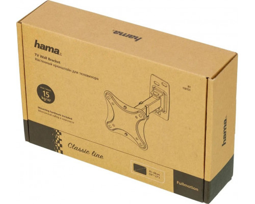 Кронштейн Hama R1 118151 черный