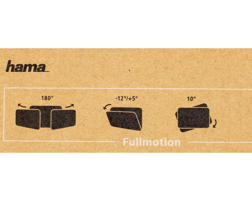 Кронштейн Hama R1 118151 черный