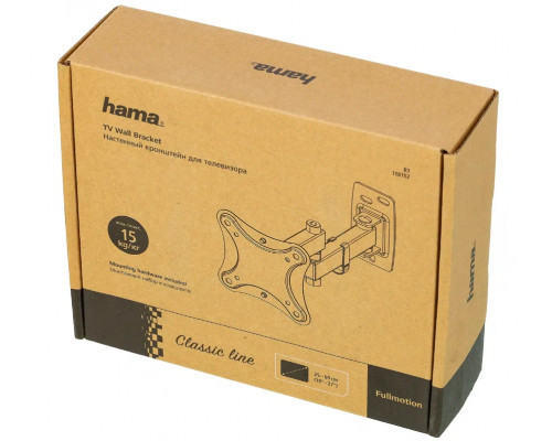 Кронштейн Hama R1 118152 черный