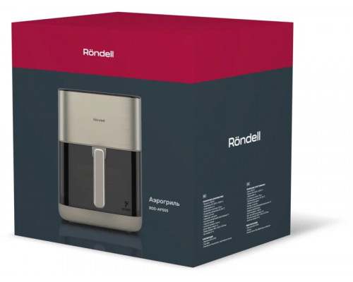 Аэрогриль Rondell RDE-AF555 шампань/черный