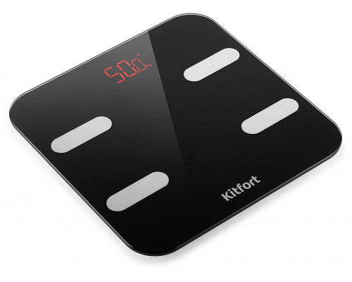 Весы напольные Kitfort KT-806 черный