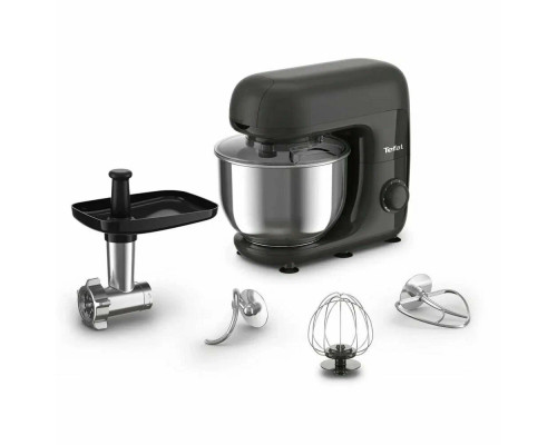 Кухонный комбайн Tefal Bake QB161H38 черный/серебристый