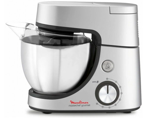 Кухонный комбайн Moulinex QA51AD10 серебристый/черный