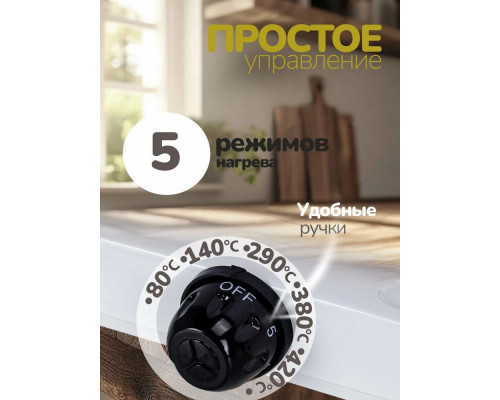 Настольная плита MANYA EHP-2512W