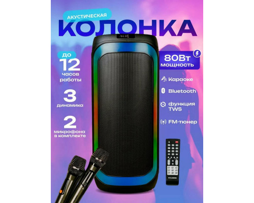 Портативная колонка HOLLEBERG HX-E844