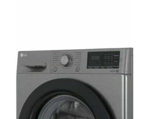 Стиральная машина LG F2M5HS6S серебро/черный