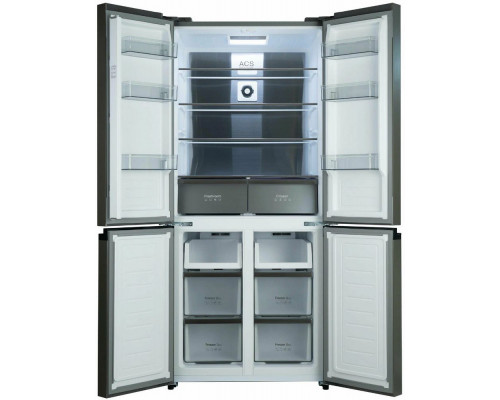 Холодильник БИРЮСА CD 496 TBG текстурированное черное стекло