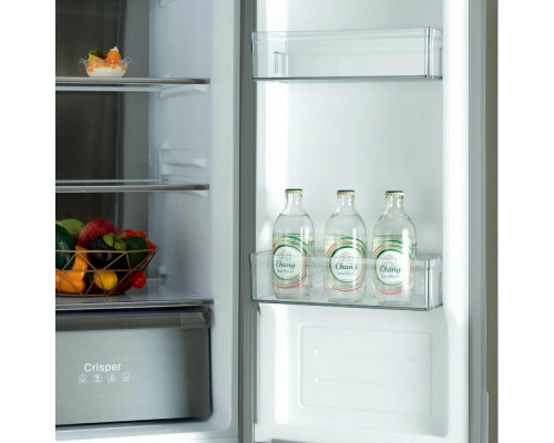 Холодильник БИРЮСА CD 496 TBG текстурированное черное стекло