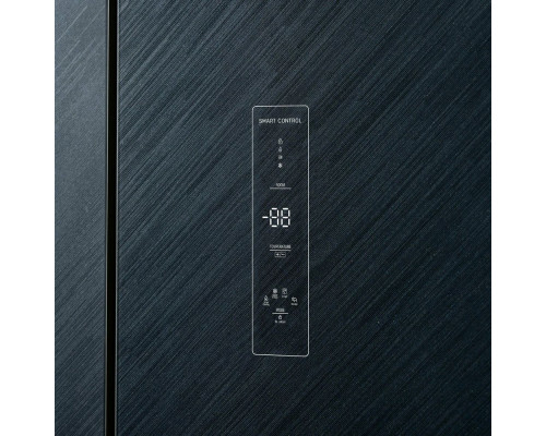 Холодильник БИРЮСА CD 496 TBG текстурированное черное стекло