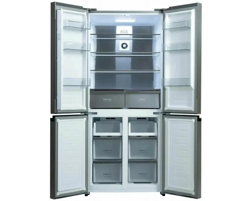 Холодильник БИРЮСА CD 496 TWG текстурированное белое стекло