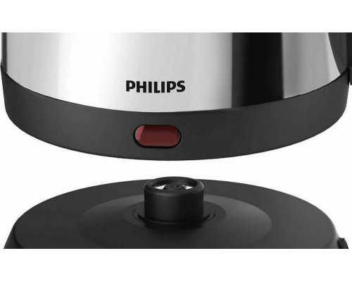 Чайник PHILIPS HD9306/02 серебристый/черный