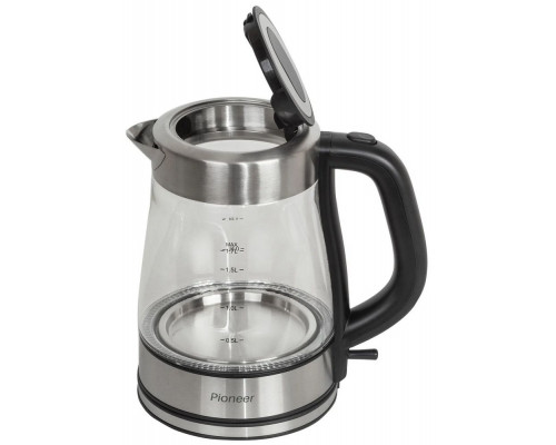 Чайник PIONEER KE807G Черный/Серебристый