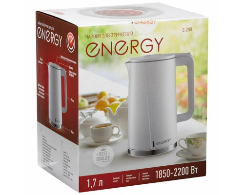 Чайник ENERGY E-208 белый