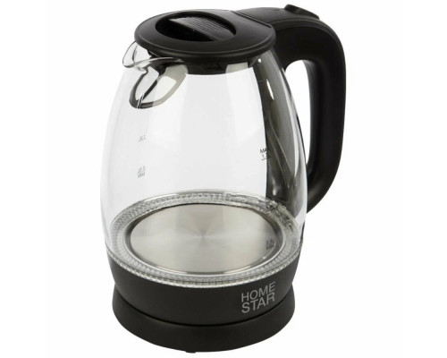 Чайник Homestar HS-1012 черный стекло