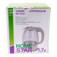 Чайник Homestar HS-1012 черный стекло