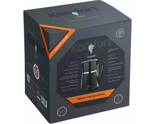 Чайник LEONORD LE- 1512 черный