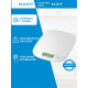 Кухонные весы Maxvi KS101P белый