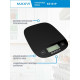 Кухонные весы Maxvi KS101P черный