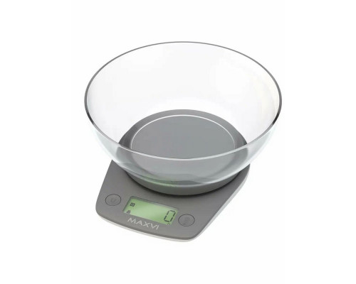 Кухонные весы Maxvi KS102P grey