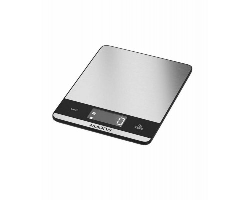Кухонные весы Maxvi KS121S серебристый
