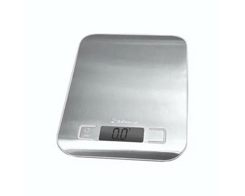 Кухонные весы Sakura SA-6060SG нерж/серый