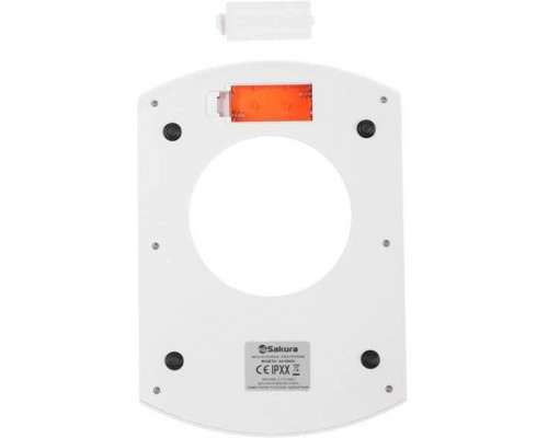 Кухонные весы Sakura SA-6068A бел/оранж