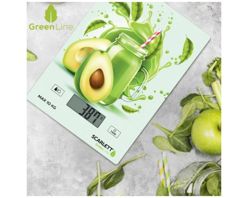 Кухонные весы Scarlett SC-KS57P74 Green Line
