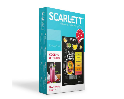 Кухонные весы Scarlett SC-KS57P77 Смузи