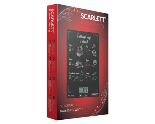 Кухонные весы Scarlett SC-KS57P94