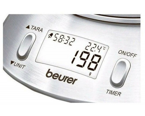 Кухонные весы Beurer KS54 серебристый