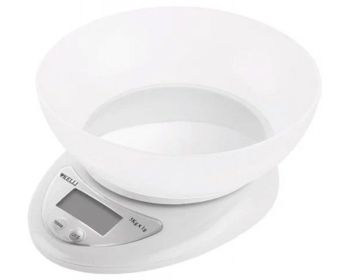Кухонные весы KELLI KL-1530 белый
