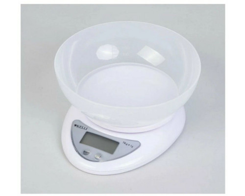 Кухонные весы KELLI KL-1530 белый