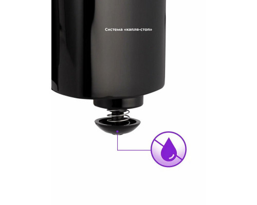 Кофемашина Kitfort КТ-782 нержавеющая сталь/черный