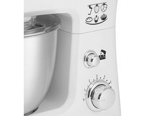 Миксер Delta LUX DE-7900Р белый с серым