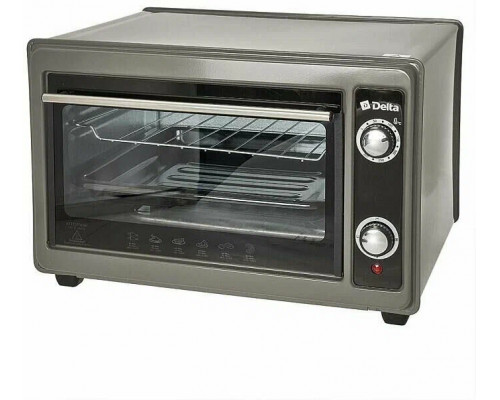 Мини-печь DELTA D-0122 серый