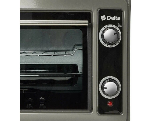 Мини-печь DELTA D-0122 серый