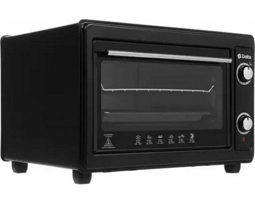 Мини-печь Delta D-0122 черная