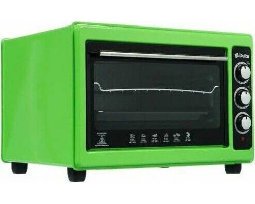 Мини-печь Delta D-0123 зеленый