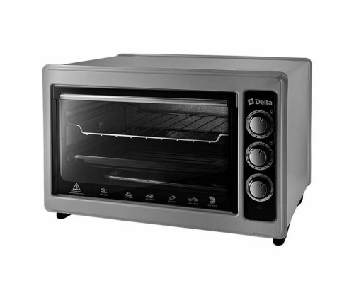 Мини-печь Delta D-0123 серая