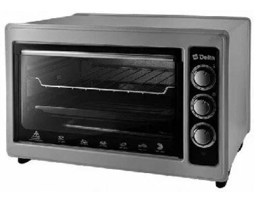 Мини-печь Delta D-0123 серая