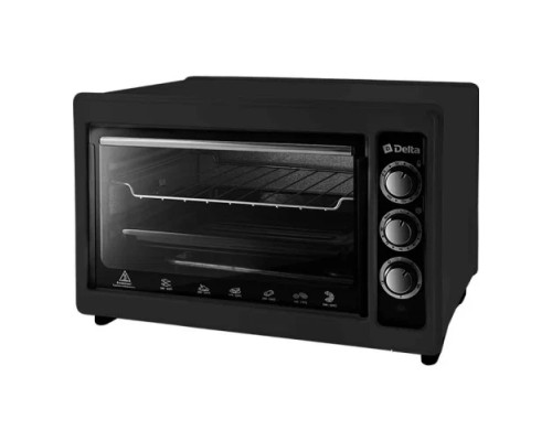 Мини-печь Delta D-0123 черная