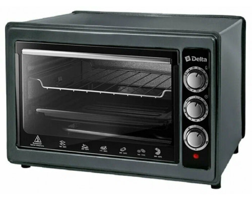 Мини-печь Delta D-0124 черная