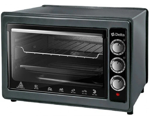 Мини-печь Delta D-0124 черная