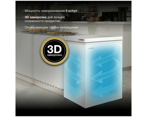 Морозильный ларь Hyundai CH10031 белый