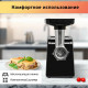 Мясорубка BBK MG2009 черный/серый