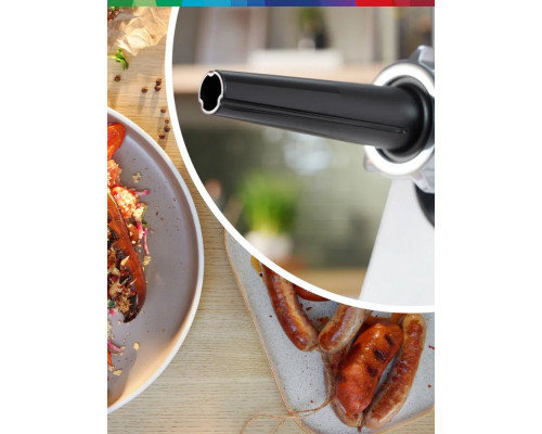 Мясорубка Bosch MFWS609W белый/черный