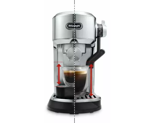 Кофеварка DeLonghi EC950.M серебристый