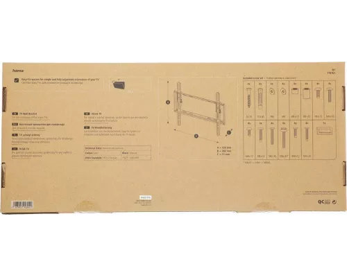 Кронштейн Hama R1 118161 черный