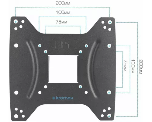Кронштейн Kromax DIX-24 черный